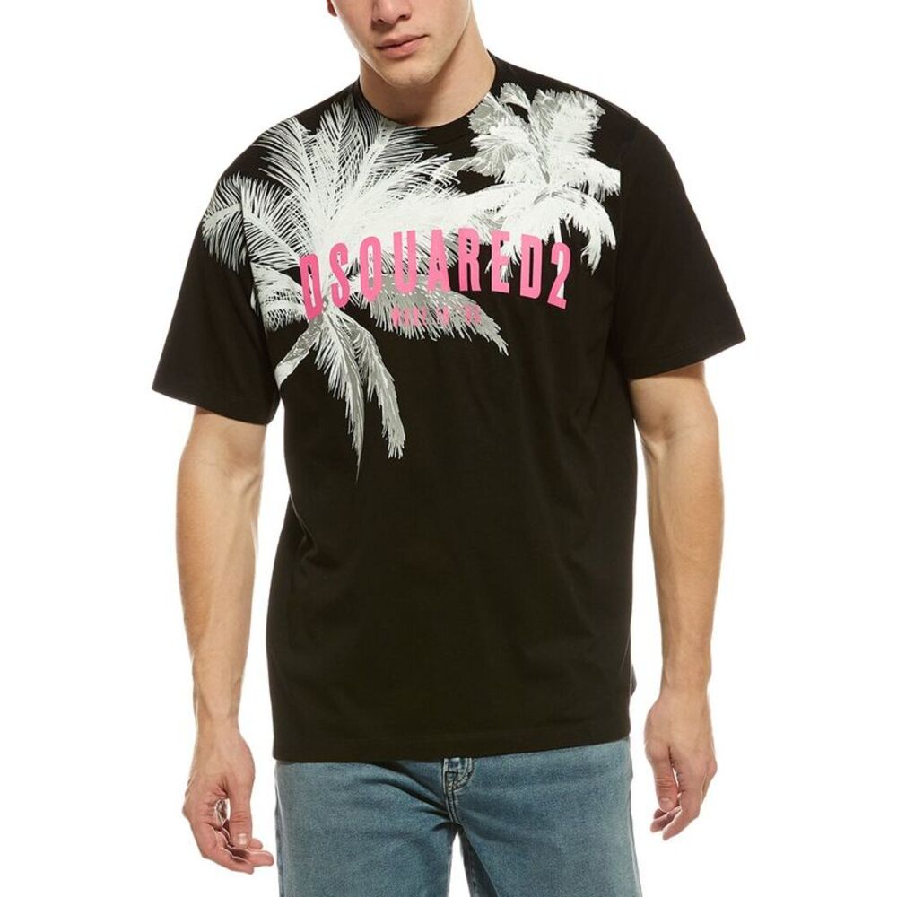 Dsquared2 Mens  T-Shirt, Black